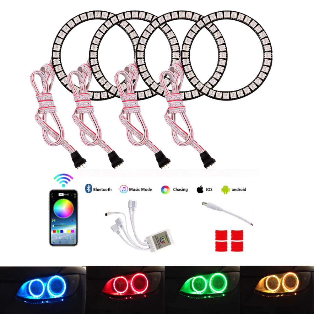 LED RGB Halo Rings