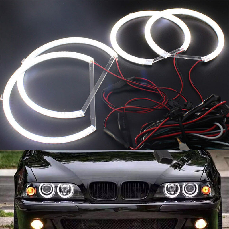 131mm 146mm Semi Circle Halo Rings CCFL Angel Eyes for BMW E46 Non  Projector - China CCFL Angel Eyes, E46 Halo Ring
