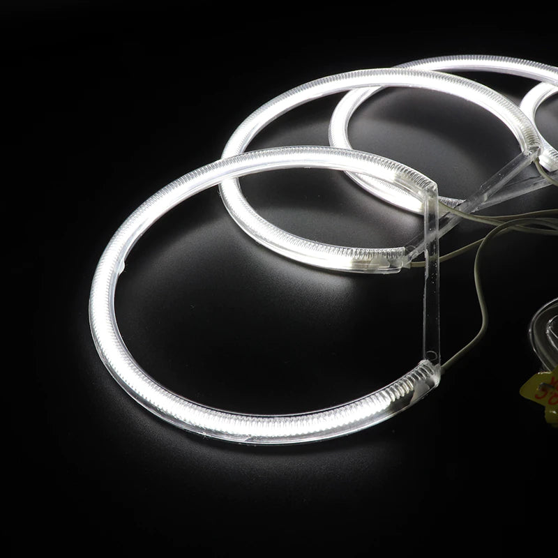 131mm 146mm Semi Circle Halo Rings CCFL Angel Eyes for BMW E46 Non  Projector - China CCFL Angel Eyes, E46 Halo Ring